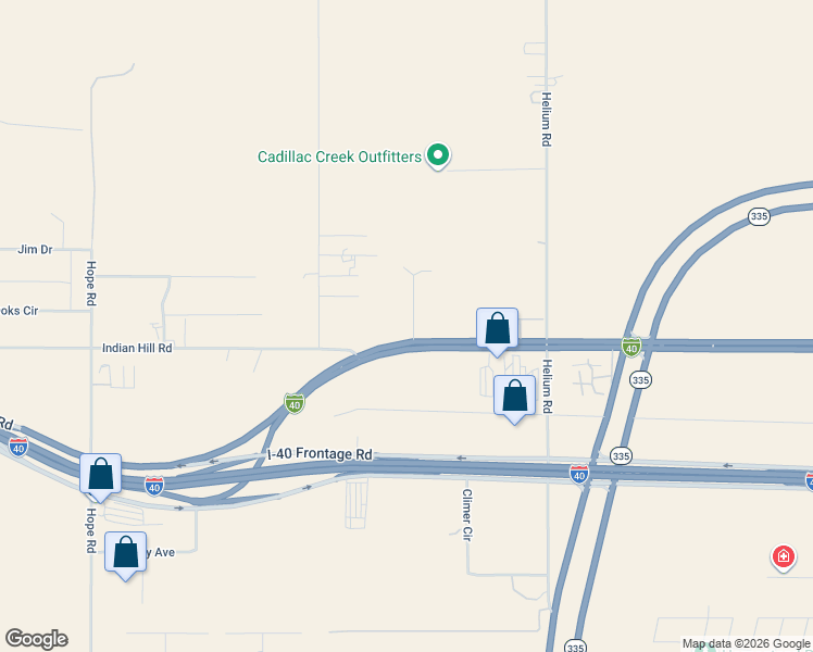 map of restaurants, bars, coffee shops, grocery stores, and more near West Amarillo Boulevard in Amarillo