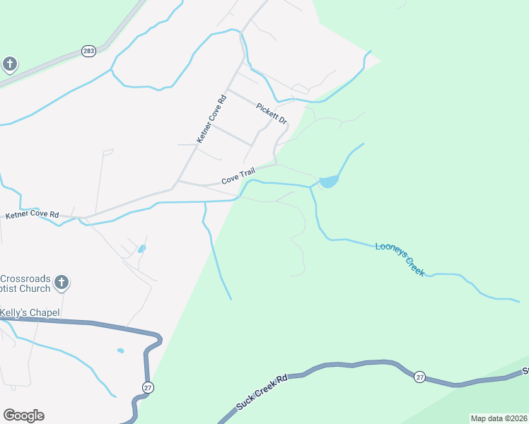 map of restaurants, bars, coffee shops, grocery stores, and more near 434 Valley Brook Trail in Whitwell