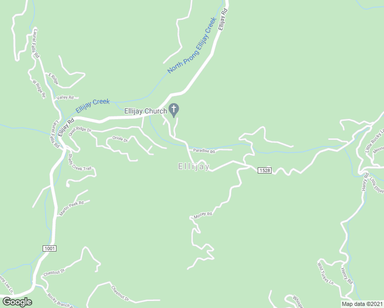 map of restaurants, bars, coffee shops, grocery stores, and more near 296 Little Ellijay Road in Franklin