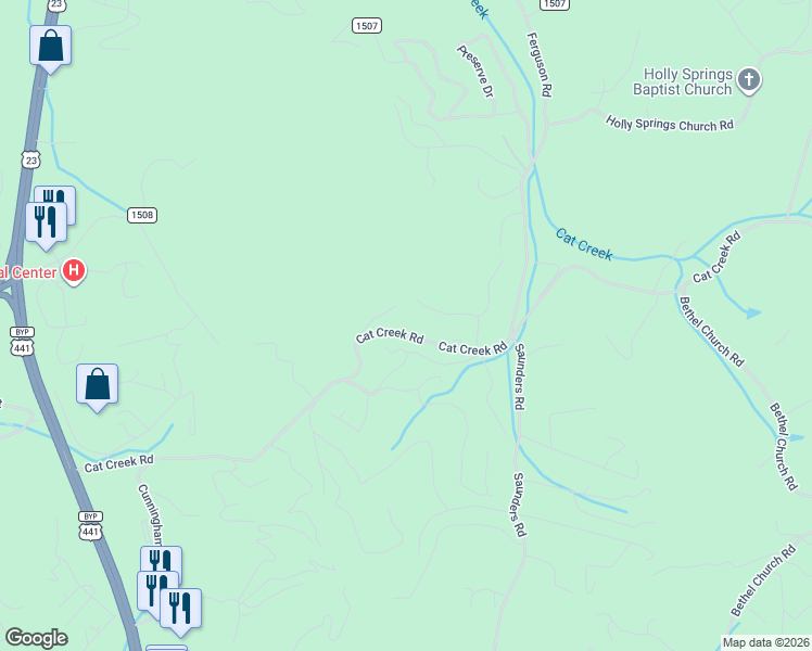 map of restaurants, bars, coffee shops, grocery stores, and more near 220 Heathwood Lane in Franklin