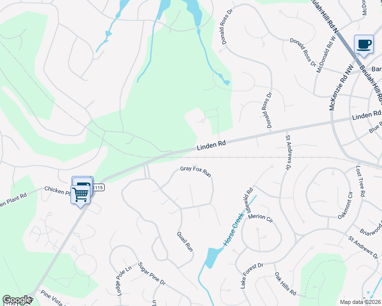 map of restaurants, bars, coffee shops, grocery stores, and more near 700 Linden Road in Pinehurst