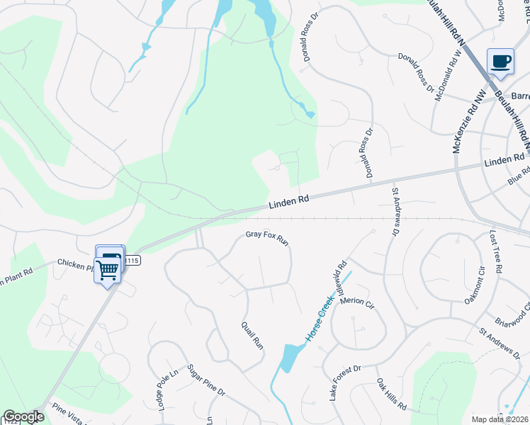 map of restaurants, bars, coffee shops, grocery stores, and more near 700 Linden Road in Pinehurst