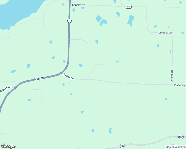 map of restaurants, bars, coffee shops, grocery stores, and more near 61 Pinter Lane in Morrilton