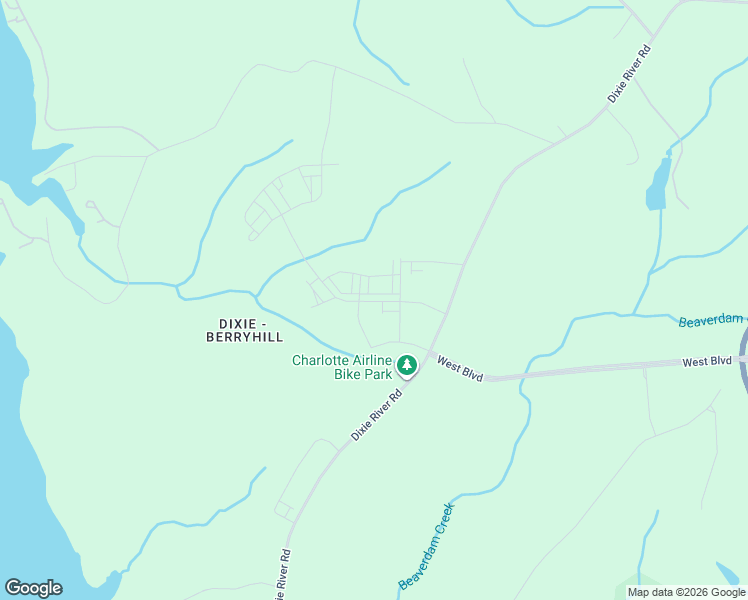 map of restaurants, bars, coffee shops, grocery stores, and more near 7020 Westrow Avenue in Charlotte