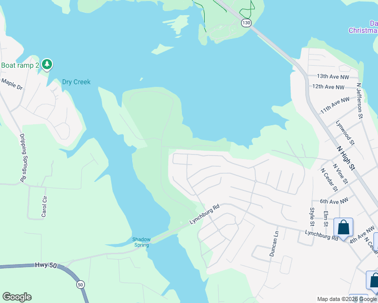map of restaurants, bars, coffee shops, grocery stores, and more near 22 SLALOM CIR in Winchester