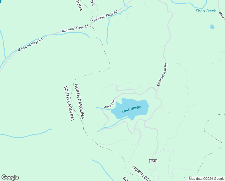 map of restaurants, bars, coffee shops, grocery stores, and more near 378 Haven Drive in Saluda