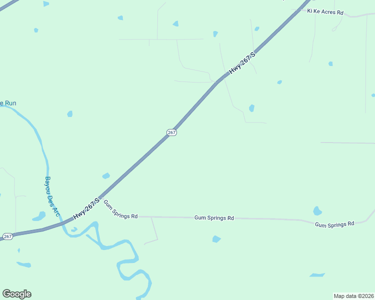 map of restaurants, bars, coffee shops, grocery stores, and more near 2467 Arkansas 267 in Searcy