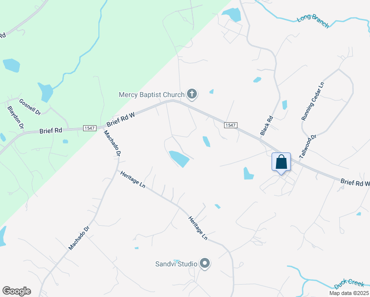 map of restaurants, bars, coffee shops, grocery stores, and more near 9304 Mint Lake Drive in Indian Trail