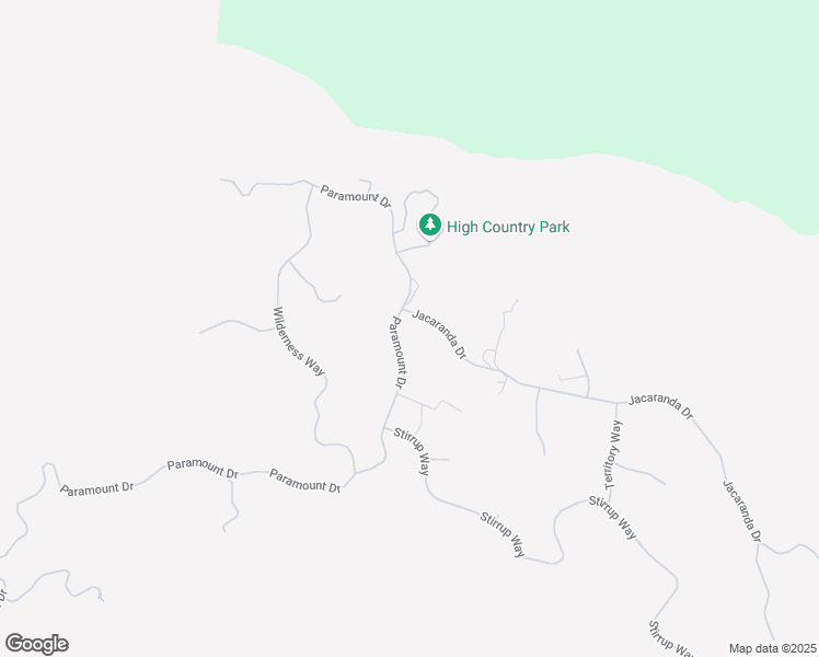 map of restaurants, bars, coffee shops, grocery stores, and more near 25701 Paramount Drive in Tehachapi