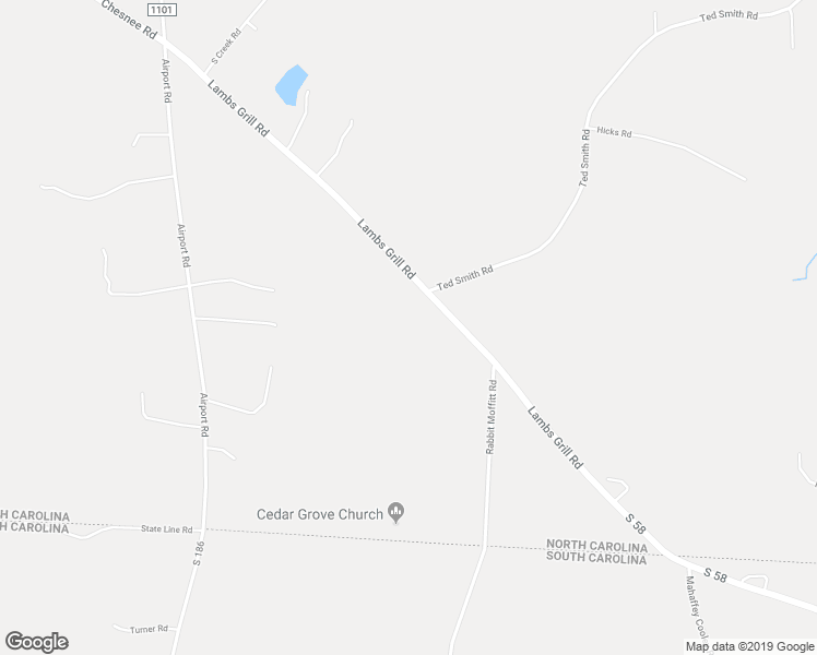 map of restaurants, bars, coffee shops, grocery stores, and more near 570 Lambs Grill Road in Rutherfordton