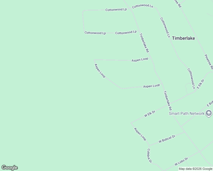 map of restaurants, bars, coffee shops, grocery stores, and more near 43 Aspen Loop in Ramah