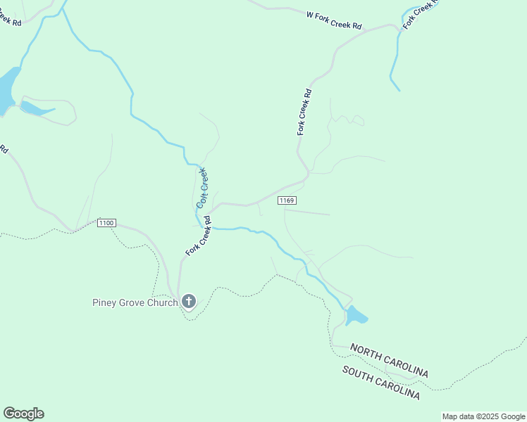 map of restaurants, bars, coffee shops, grocery stores, and more near 30 Homestead Lane in Saluda