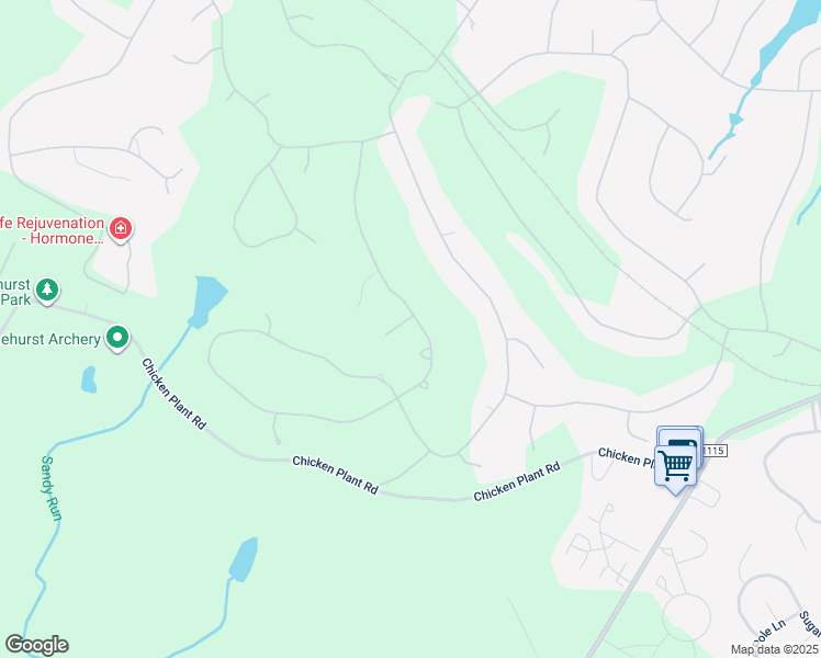 map of restaurants, bars, coffee shops, grocery stores, and more near 31 Pomeroy Drive in Pinehurst