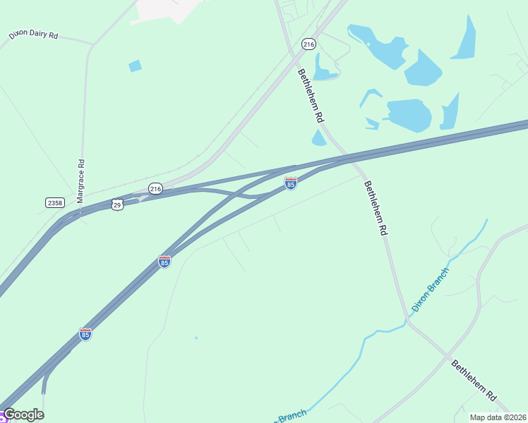 map of restaurants, bars, coffee shops, grocery stores, and more near 134 Benton Road in Kings Mountain