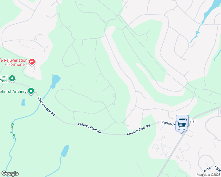 map of restaurants, bars, coffee shops, grocery stores, and more near 31 Pomeroy Drive in Pinehurst