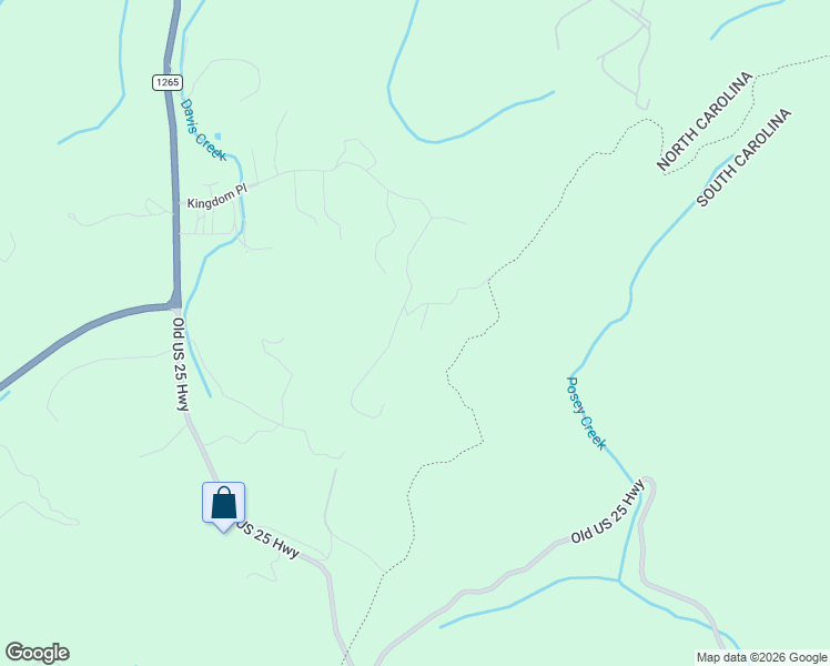 map of restaurants, bars, coffee shops, grocery stores, and more near 78 Crown Ridge Road in Zirconia