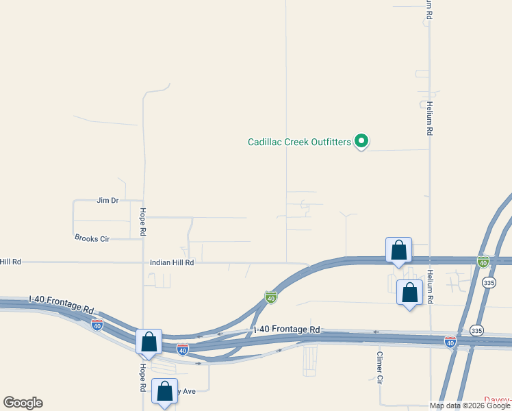 map of restaurants, bars, coffee shops, grocery stores, and more near 11100 Collin Wade Road in Amarillo