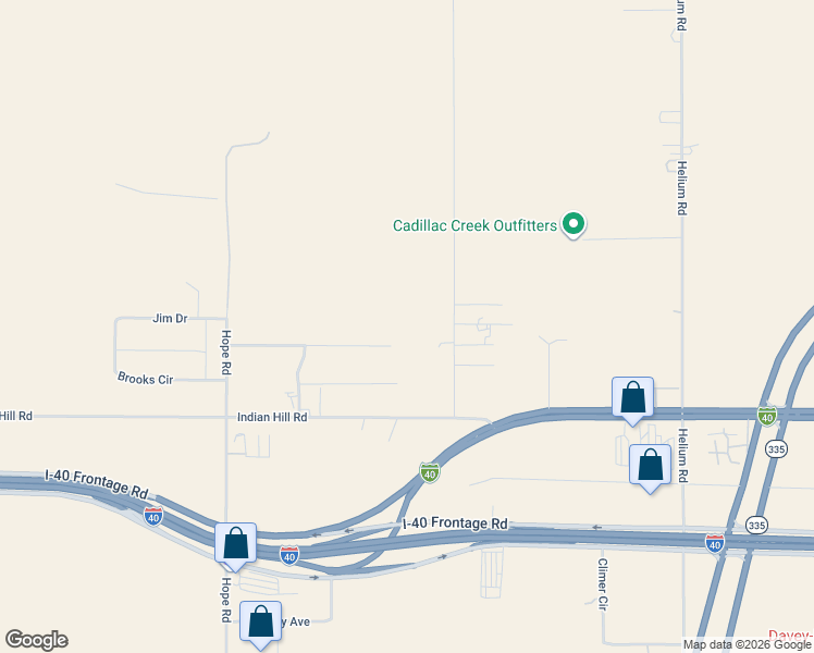 map of restaurants, bars, coffee shops, grocery stores, and more near 11100 Collin Wade Road in Amarillo
