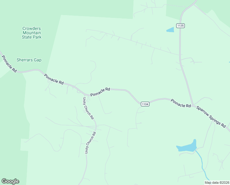 map of restaurants, bars, coffee shops, grocery stores, and more near 323 State Road 1104 in Kings Mountain