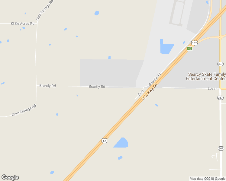 map of restaurants, bars, coffee shops, grocery stores, and more near 307 Brantley Road in Searcy