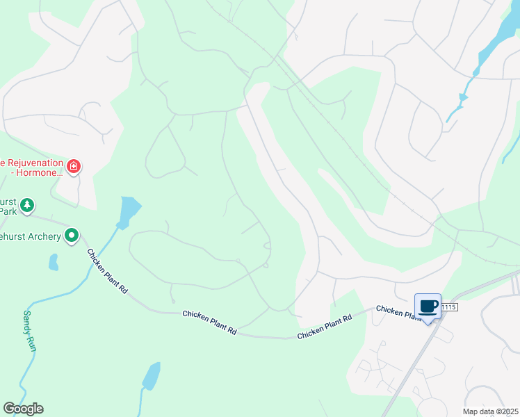 map of restaurants, bars, coffee shops, grocery stores, and more near 30 Pomeroy Drive in Pinehurst