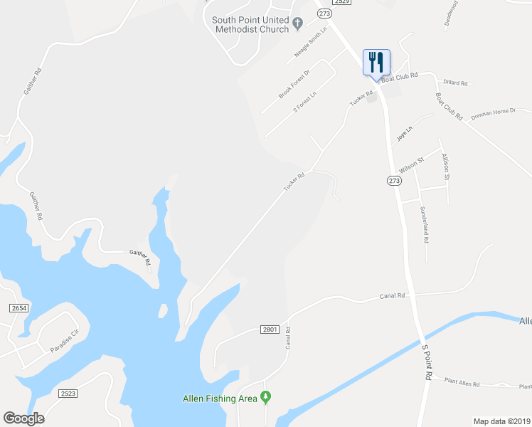 map of restaurants, bars, coffee shops, grocery stores, and more near 4329 Tucker Road in Belmont
