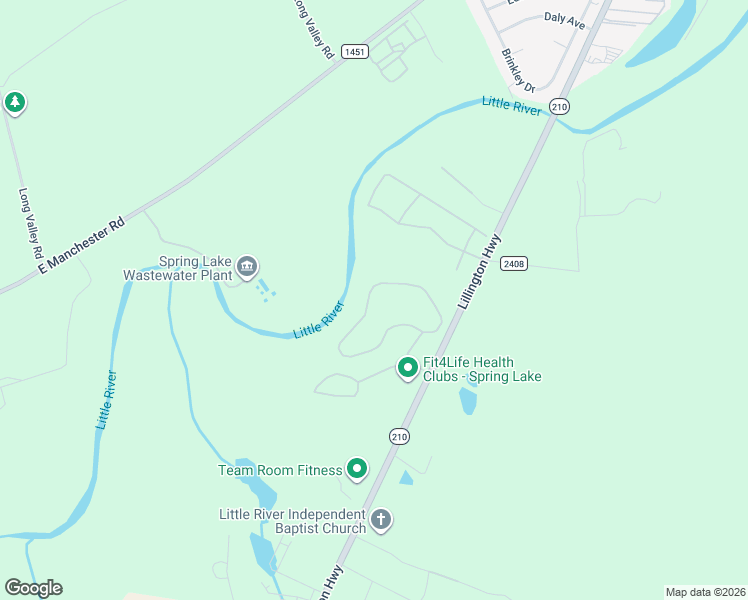 map of restaurants, bars, coffee shops, grocery stores, and more near 921 Shell Drive in Spring Lake