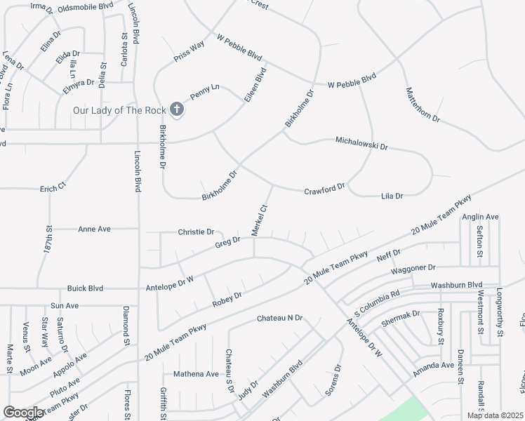 map of restaurants, bars, coffee shops, grocery stores, and more near Merkel Court in California City