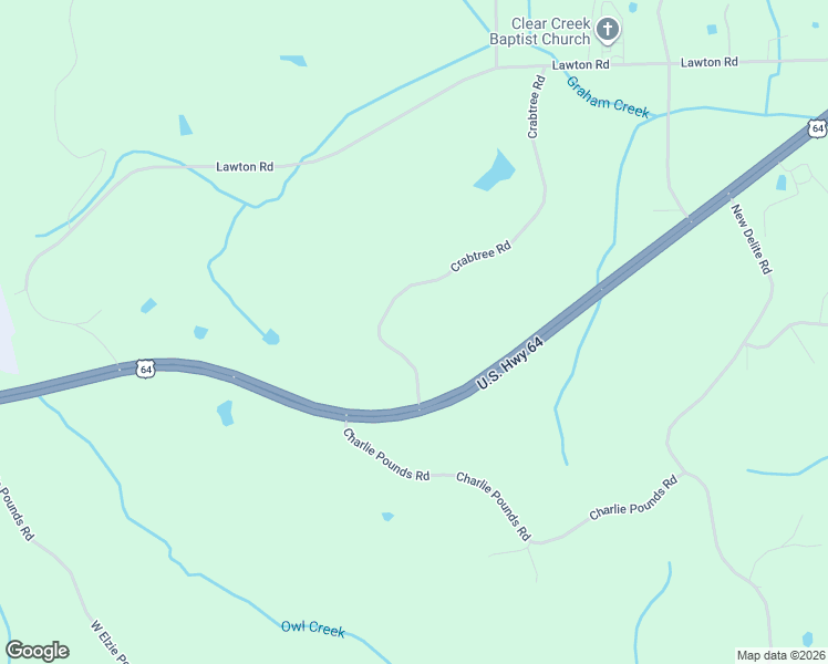 map of restaurants, bars, coffee shops, grocery stores, and more near 191 Crabtree Rd in Selmer