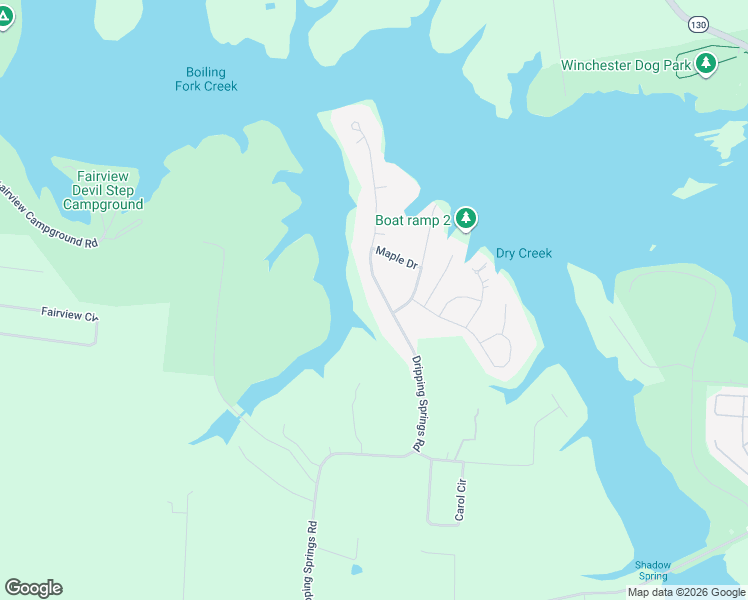 map of restaurants, bars, coffee shops, grocery stores, and more near 1041 Dripping Springs Road in Winchester