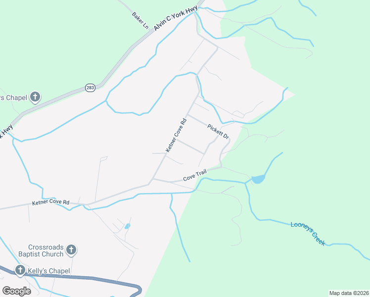 map of restaurants, bars, coffee shops, grocery stores, and more near 164 Ridgeside Drive in Whitwell