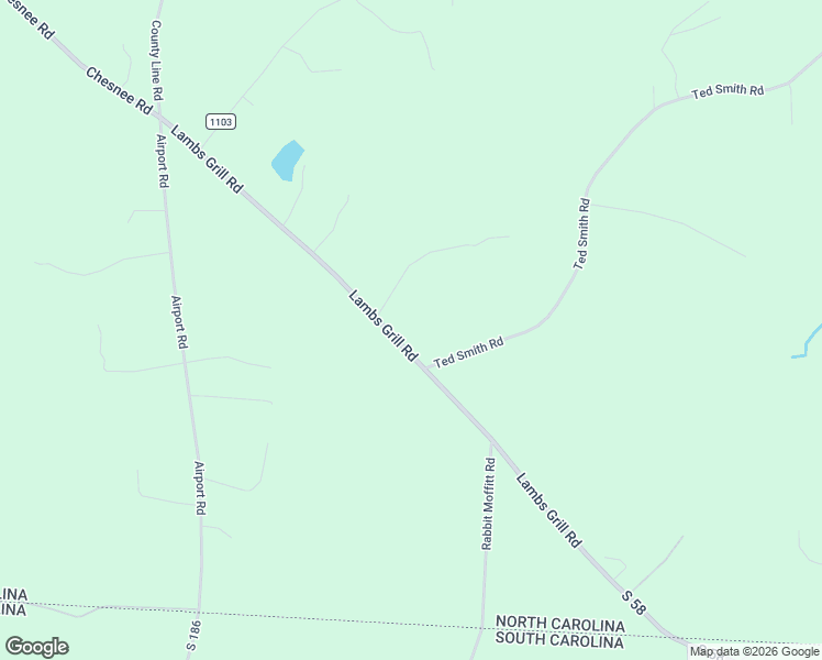 map of restaurants, bars, coffee shops, grocery stores, and more near 465 Lambs Grill Road in Rutherfordton