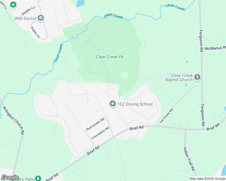 map of restaurants, bars, coffee shops, grocery stores, and more near 10612 Wood Meadow Dr in Charlotte