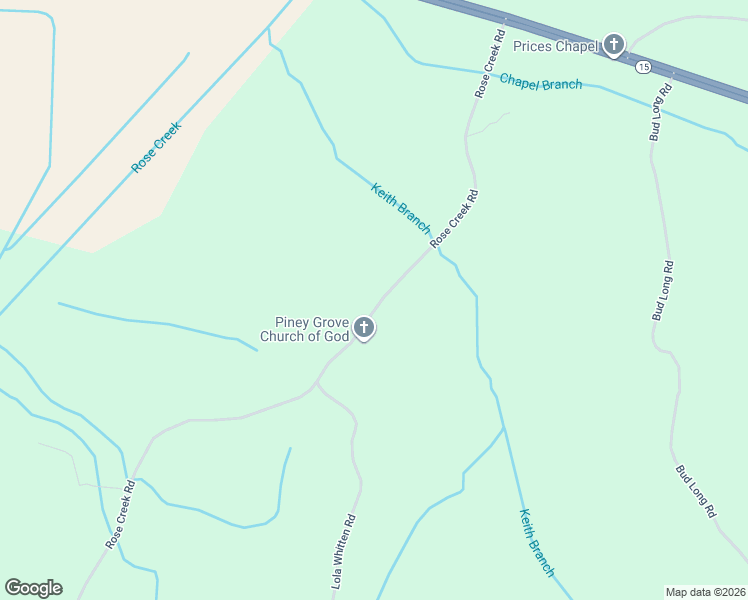 map of restaurants, bars, coffee shops, grocery stores, and more near 801 Rose Creek Road in Selmer