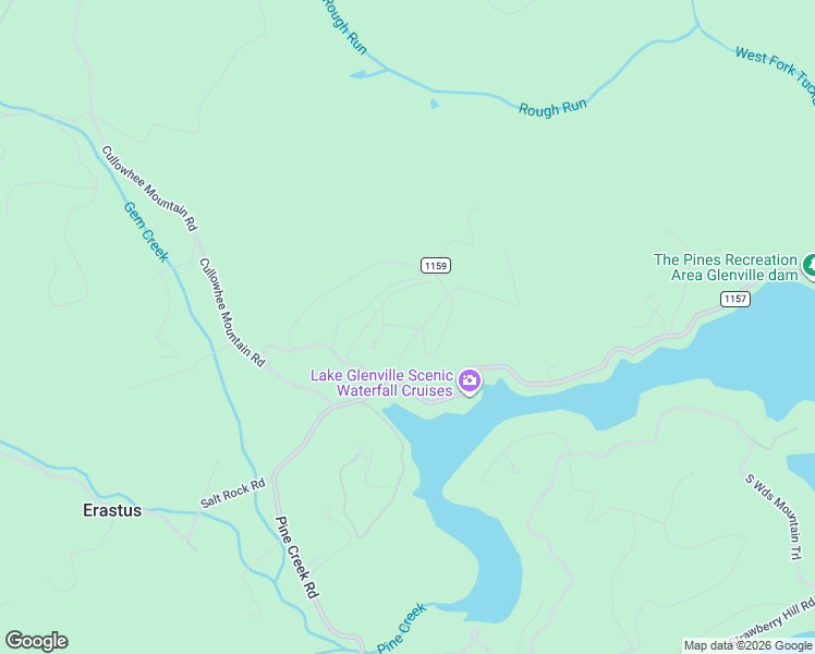 map of restaurants, bars, coffee shops, grocery stores, and more near 26 Spring Ridge Way in Cullowhee