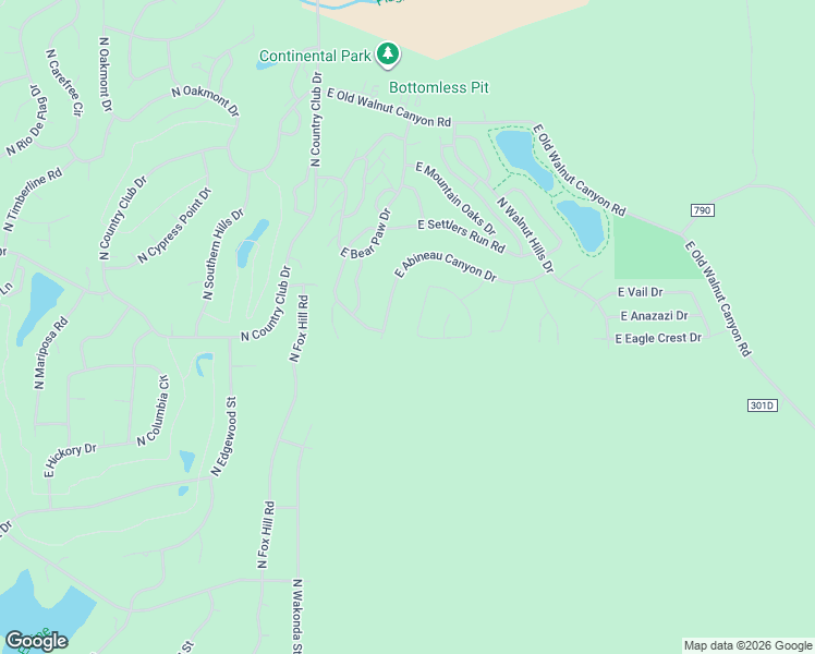 map of restaurants, bars, coffee shops, grocery stores, and more near 5951 East Abineau Canyon Drive in Flagstaff
