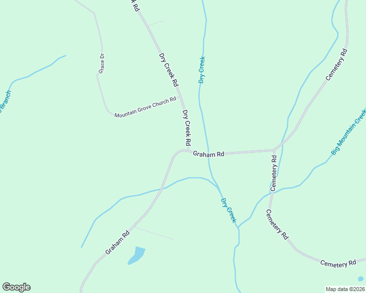 map of restaurants, bars, coffee shops, grocery stores, and more near 343 Graham Road in Candor