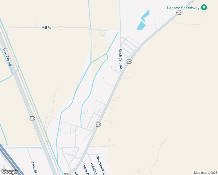 map of restaurants, bars, coffee shops, grocery stores, and more near Mike Michaels Road in Grants