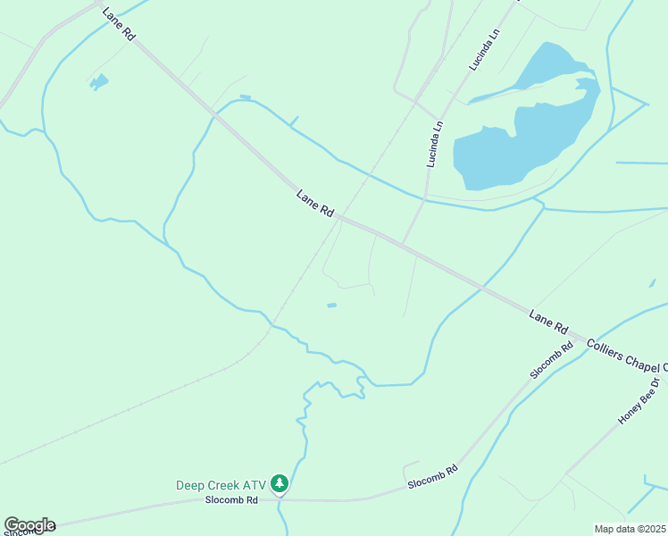 map of restaurants, bars, coffee shops, grocery stores, and more near 7597 Lane Road in Linden