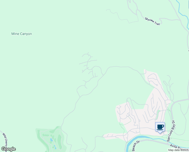 map of restaurants, bars, coffee shops, grocery stores, and more near 5794 Rock Rose Lane in Avila Beach