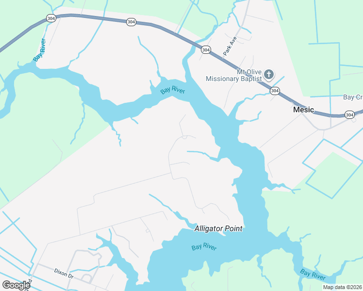 map of restaurants, bars, coffee shops, grocery stores, and more near 206 Shell Castle Lane in Vandemere