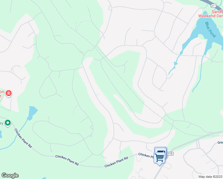 map of restaurants, bars, coffee shops, grocery stores, and more near 51 Devon Drive in Pinehurst