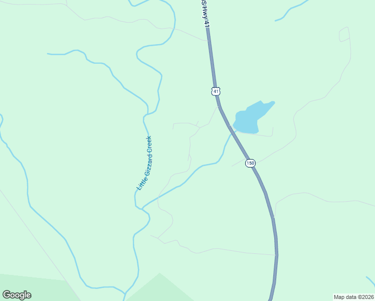 map of restaurants, bars, coffee shops, grocery stores, and more near 170 Hen House Road in Sequatchie