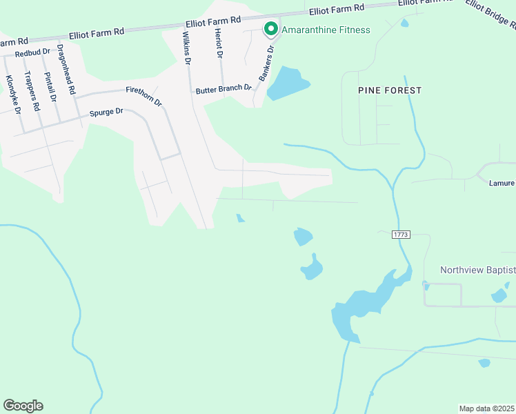 map of restaurants, bars, coffee shops, grocery stores, and more near 213 Nairn Street in Fayetteville