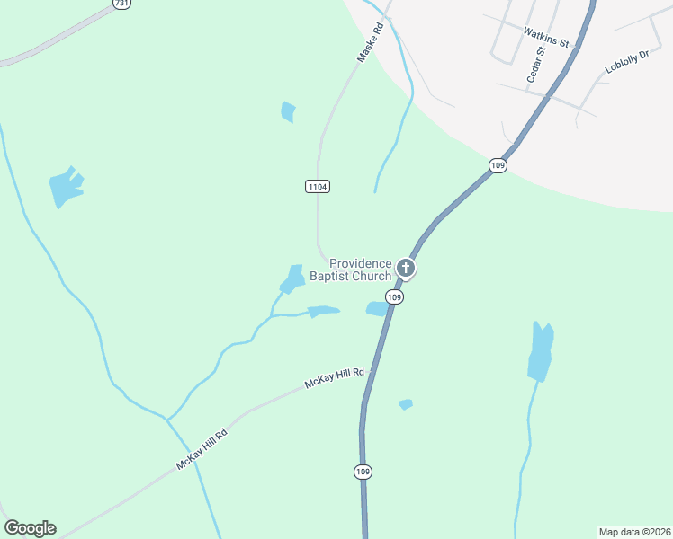 map of restaurants, bars, coffee shops, grocery stores, and more near 517 Mask Road in Mount Gilead