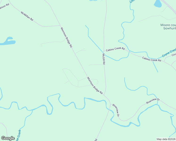 map of restaurants, bars, coffee shops, grocery stores, and more near 843 Morrison Bridge Road in Vass