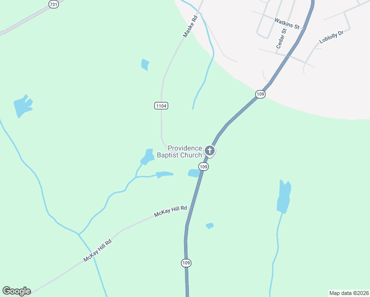 map of restaurants, bars, coffee shops, grocery stores, and more near 517 Mask Road in Mount Gilead