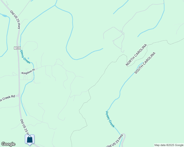 map of restaurants, bars, coffee shops, grocery stores, and more near 633 Kingdom Place in Zirconia