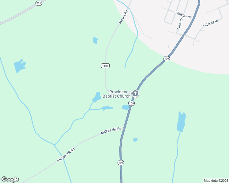 map of restaurants, bars, coffee shops, grocery stores, and more near 517 Mask Road in Mount Gilead