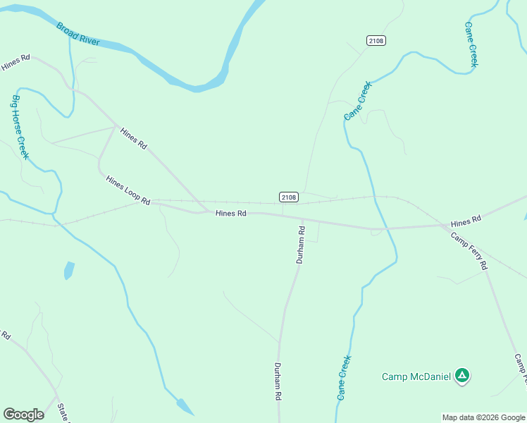 map of restaurants, bars, coffee shops, grocery stores, and more near 863 Hines Road in Mooresboro